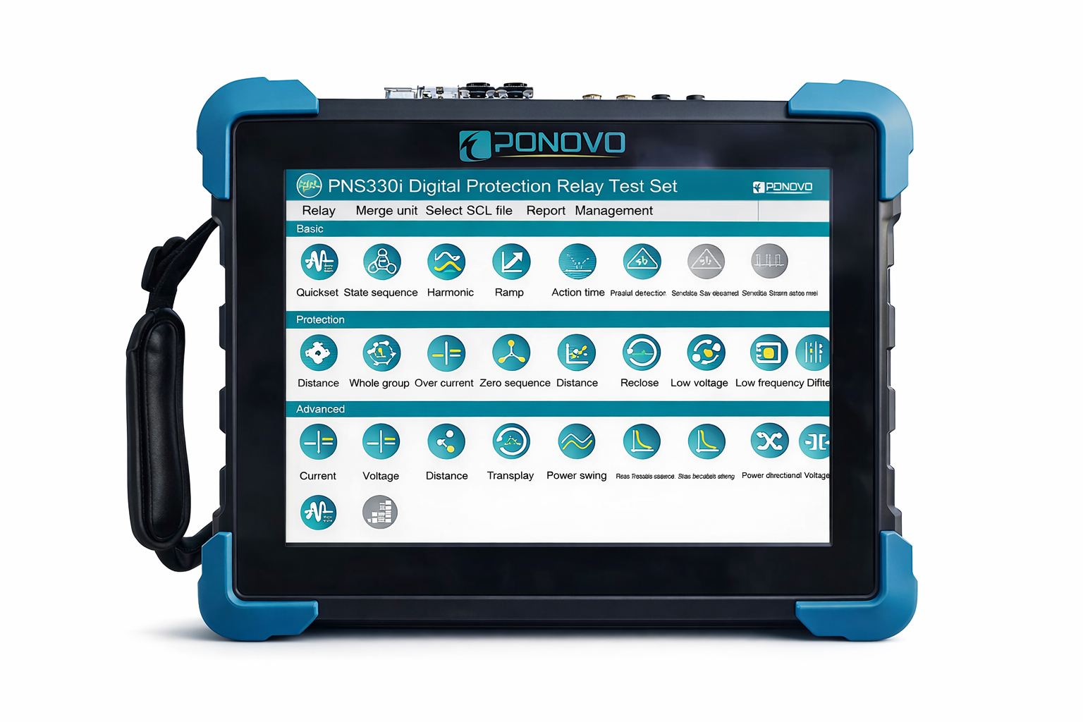 PONOVO PNS330i IEC 61850 보호계전기 시험 장비