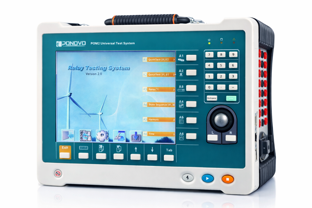 ponovo pom2 universal test system 보호계전기 시험기