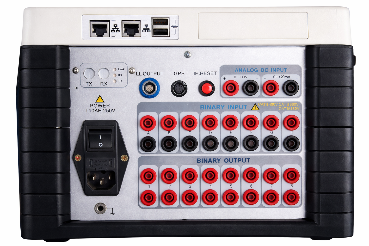 ponovo pom2 보호계전기 시험기 우측 패널