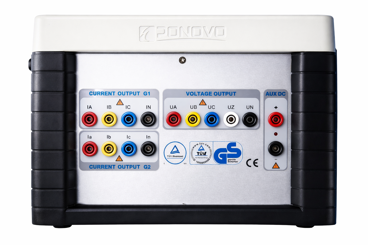 ponovo pom2 보호계전기 시험기 좌측 출력 패널