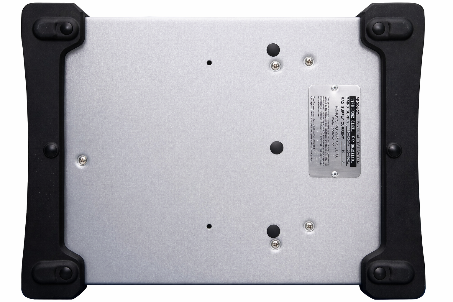 ponovo pom2 보호계전기 시험기 후면