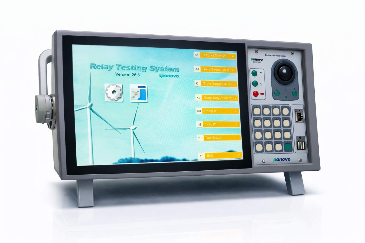 ponovo pw866i 보호계전기 시험 장비