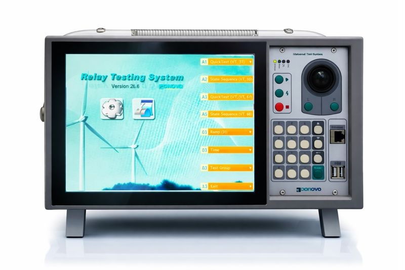 ponovo pw866i 터치스크린 보호계전기 시험 장비