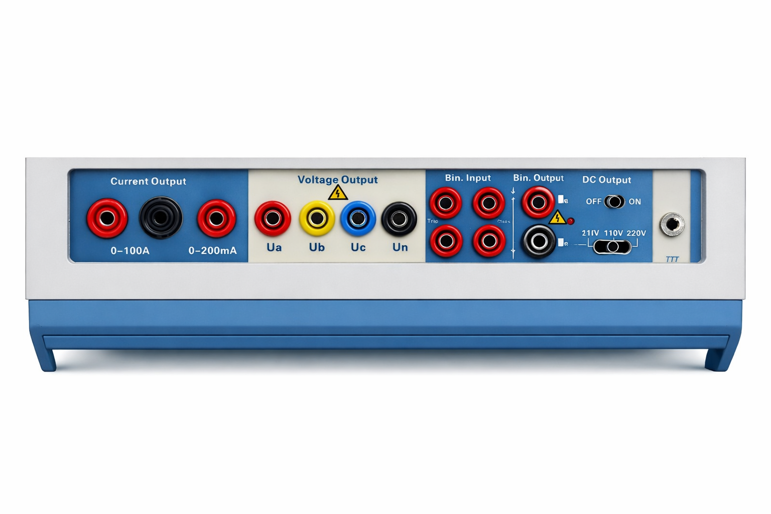 ponovo s100a 보호 계전기 시험 장비 출력부
